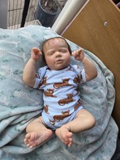 Beautiful reborn realborn Ana, realistic reborn baby boy/girl doll. Weighted.