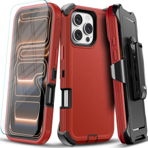 Für iPhone 16 Pro Max Hülle 16E Handyhülle Stoßfest Clip Fit Otterbox + Display - Bild 4 von 43