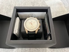 Swatch x Omega Bioceramic Moonswatch Mission to Jupiter Complete Box Manual