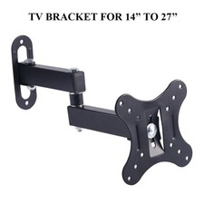 Computer Monitor TV Wall Bracket Wall Mount Bracket for 14-27" TV Lifts 22Lbs UK