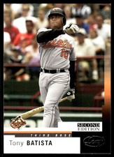 Tony Batista 2004 Leaf #12 Baltimore Orioles MLB READ FREE SHIPPING AutographDen