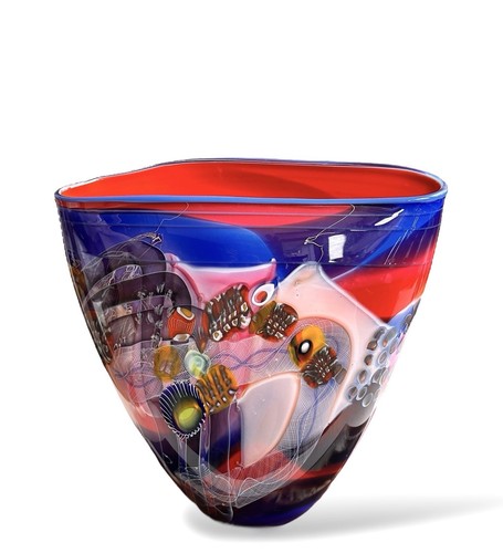 Wes Hunting Color Field Vessel Vase - Picture 5 of 10