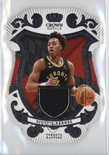 2023-24 Panini Crown Royale Coat of Arms Scottie Barnes #COA-BRN 1g89