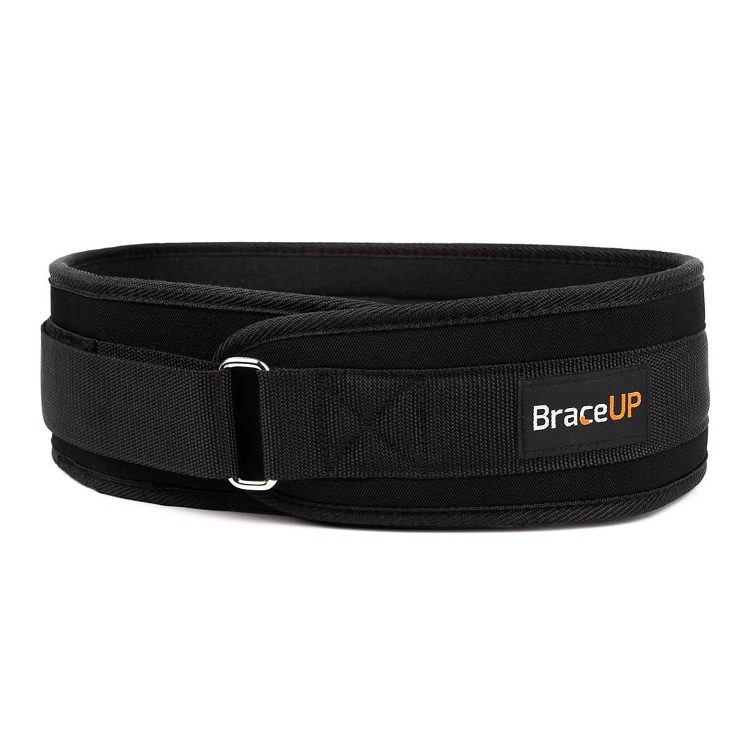 BraceUP Cintura Powerlifting, Cintura Palestra Uomo Donna - Larghezza (u6U)