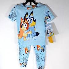 BLUEY Pajamas NEW Girl's/Boy's 3T BINGO Shirt  Pants 2 Piece Pjs Set NWT Dog