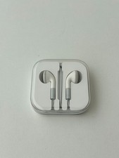 Lightly Used Genuine APPLE Headphones EARPHONES Wired Earbuds, AUX 3.5mm Jack