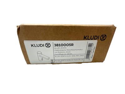 Kludi Zenta SL 3810005R elektronische Waschtischarmatur Sensor Batterie NEU