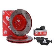 Bremsscheiben + Bremsbeläge vorne für BMW 3 (Cabriolet, Coupe), Z4