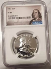 1961 Franklin Half Dollar PF67 | NGC Proof | 90% Silver | 0.3617 oz Silver