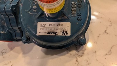 NMT NGRO2 - 2 Stage Natural Gas Regulator Brand New