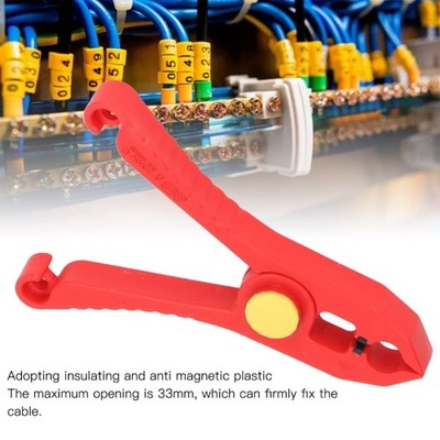 Insulated Plastic Cable Clamp For High Voltage 1000V Wire Clamp Electrician Tool