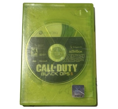 Call of Duty Black Ops & Black Ops 2 For Xbox 360 DISC ONLY Plus Green Case