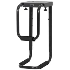 VIVO Black Heavy Duty Adjustable Under-Desk PC Mount, Computer Case Holder