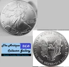 Vintage 1990  .999 🪙 Silver American Eagle $1 Coin 🪙1 Troy Oz. Uncirculated
