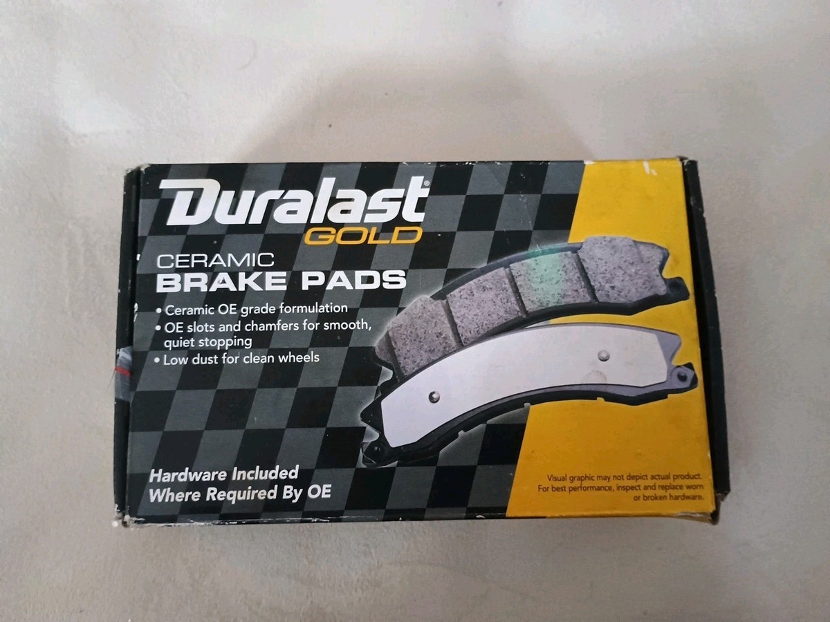 GRANRODEO ラバーブレス Duralast DG866 Ceramic GOLD Break Pads Chrysler-, Dodge-, Jeep