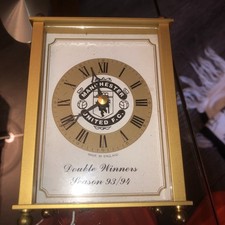 Manchester United Double Winners 1993/94 Season Clock. Read Description 
