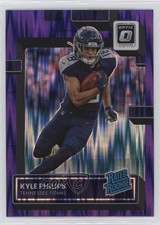 2022 Panini Donruss Optic Rated Rookie Purple Shock Prizm Kyle Philips #296 04xc