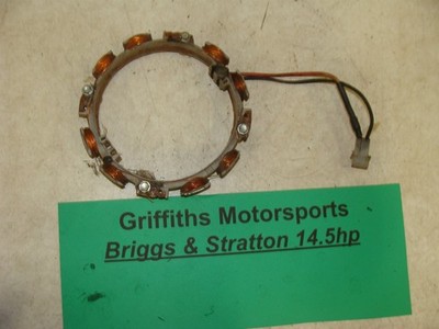 Briggs Stratton I/C Gold OHV 14.5hp stator gen generator coil winding