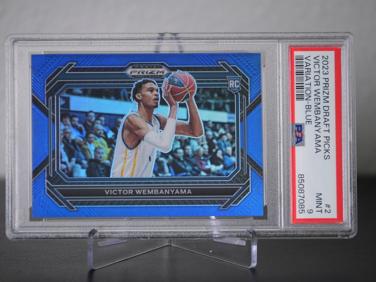 Victor Wembanyama 2023 Prizm Draft Picks #2 Blue /199 Price Guide 