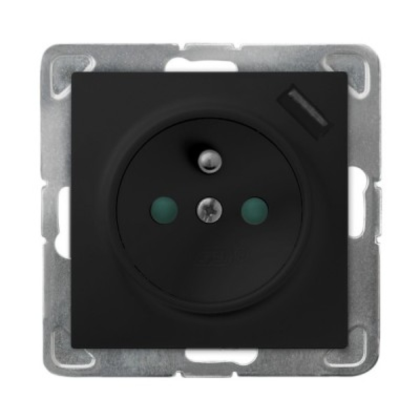 Single Socket with Grounding with IMPRESSION GP-1YZPUSB/m/33