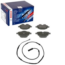 BOSCH BREMSBELÄGE + WARNKONTAKT HINTEN passend für BMW X3 F25 X4 F26 2WD 4WD