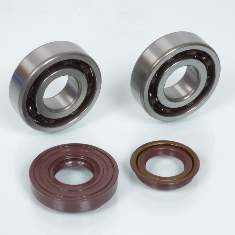 Roulement 6204 TVH cage polyamide et joint spi étanche RSM pour Aprilia 50SR