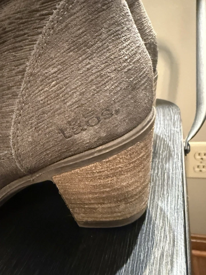 TAOS Shaka Grey Suede Ankle Boots Women's US 9-9.5 - Image 4 of 4