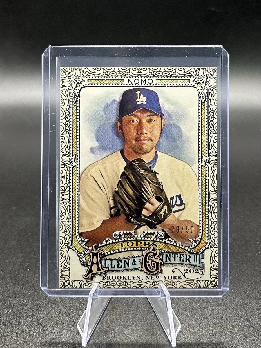 Hideo Nomo Baseball Serial Numbered Sports Trading Cards