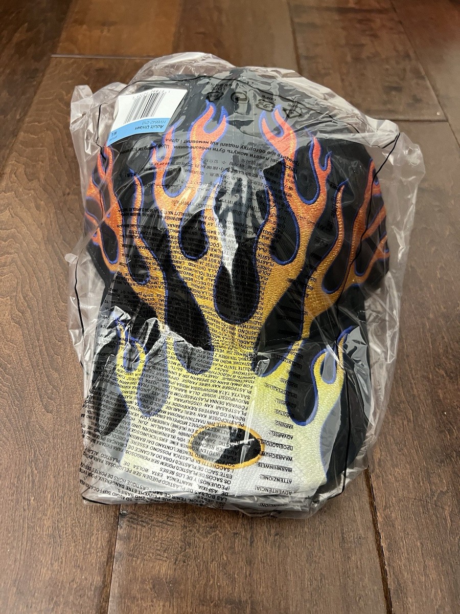Nike Club Cap Structured OG Flame Cap Hat Black HV6642-010