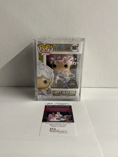 One Piece Luffy Gear Five Funko Pop Signed Colleen Clinkenbeard JSA COA Chase