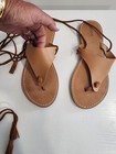 Soludos Ankle Tie Leather Sandals Size 8 — photo 7