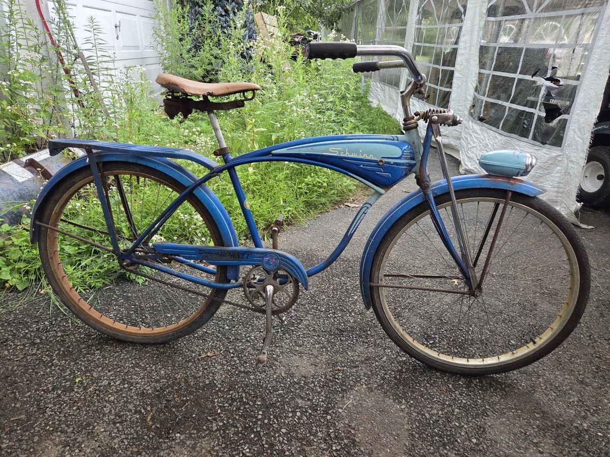 1956 SCHWINN spitfire HORNET 26インチ 1956? Vintage s7 26”Schwinn Black Ivory White Hornet | eBay