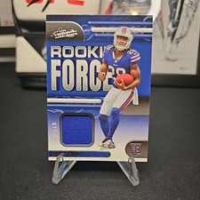 James Cook 2022 Panini Absolute RC Rookie Force Patch #RF-14 Buffalo Bills
