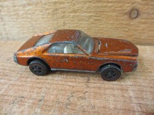 Vintage 1969 Hot Wheels Redline Orange Custom AMX Sports Car Made in U.S.A.