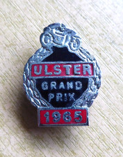 1965 ULSTER GRAND PRIX UGP BADGE