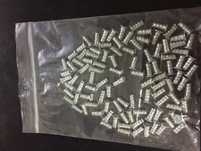 100pcs Computer case fan screw 5 10KB white zinc M5 head screw.