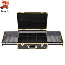 Barber Tool Box Case Organizer Storage Barber Carrying Case with Locks Keys