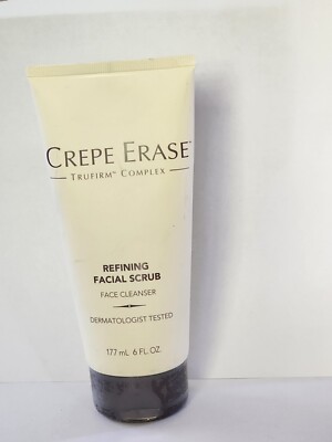 Crepe Erase TruFirm Complex Refining Facial Scrub Face Cleanser 6 oz  NEW/SEALED