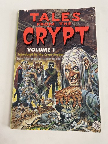 Tales From The Crypt Volume 1 Paperback Book 1991 Introduced By The Crypt Keeper