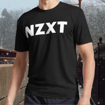 New Nzxt Logo Merchandise Active T-Shirt Logo Men's T-shirt funny size S to 5XL