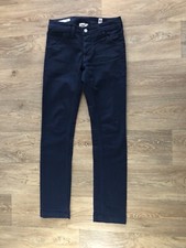 Cycle Mens Blue Jeans SKINNY fit W29 L30 Made In Italy RRP £179 Low Rise