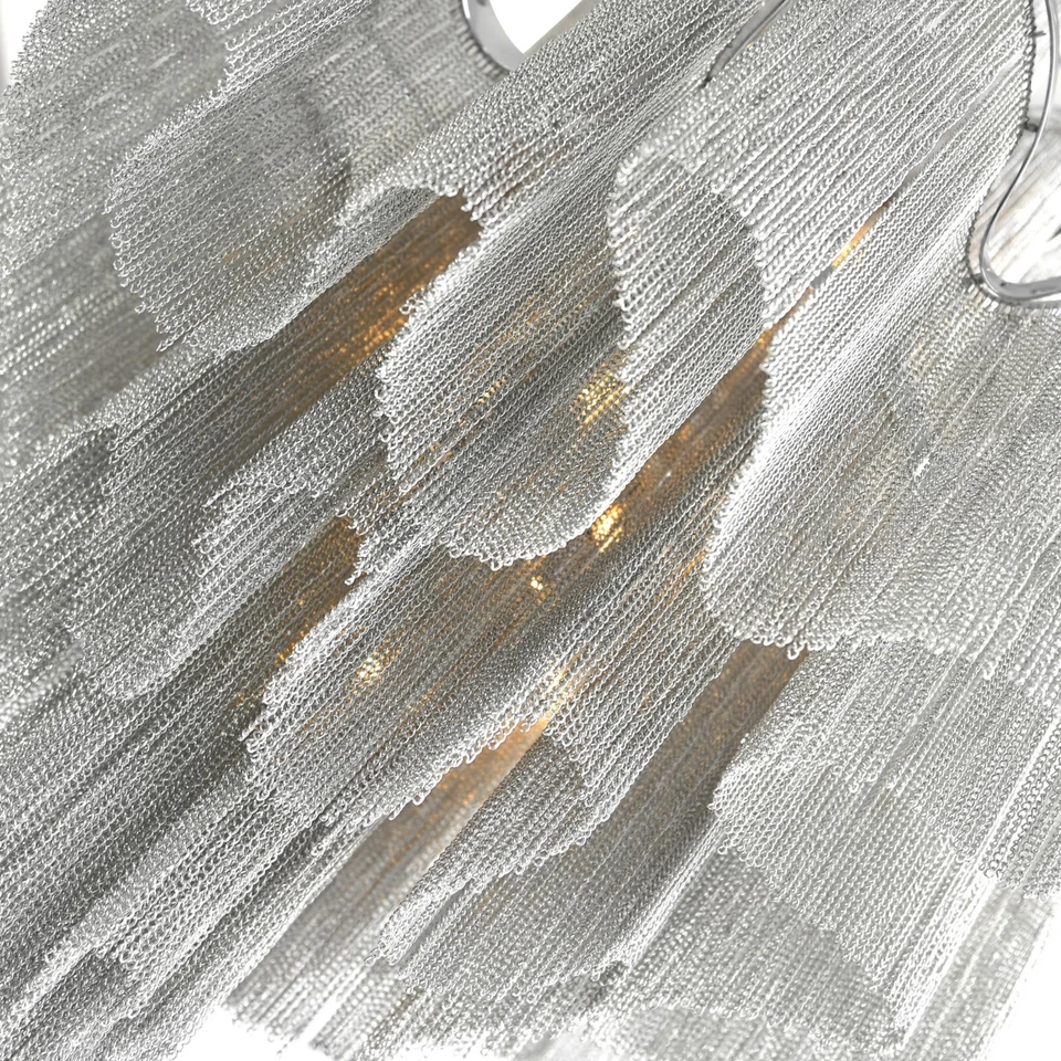 Lámpara de araña CWI Lighting Daisy 16 luces, cromada - 5650P24C-12L Foto 2 de 4