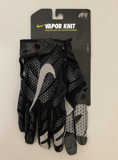 grey football gloves