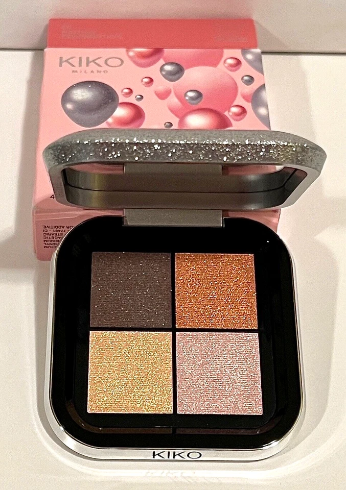 KIKO MILANO FELIZ DÍA B BELLEZZA! PRECIOSA PALETA DE SOMBRAS DE OJOS .14 OZ / 4 G NETO WT Foto 3 de 4