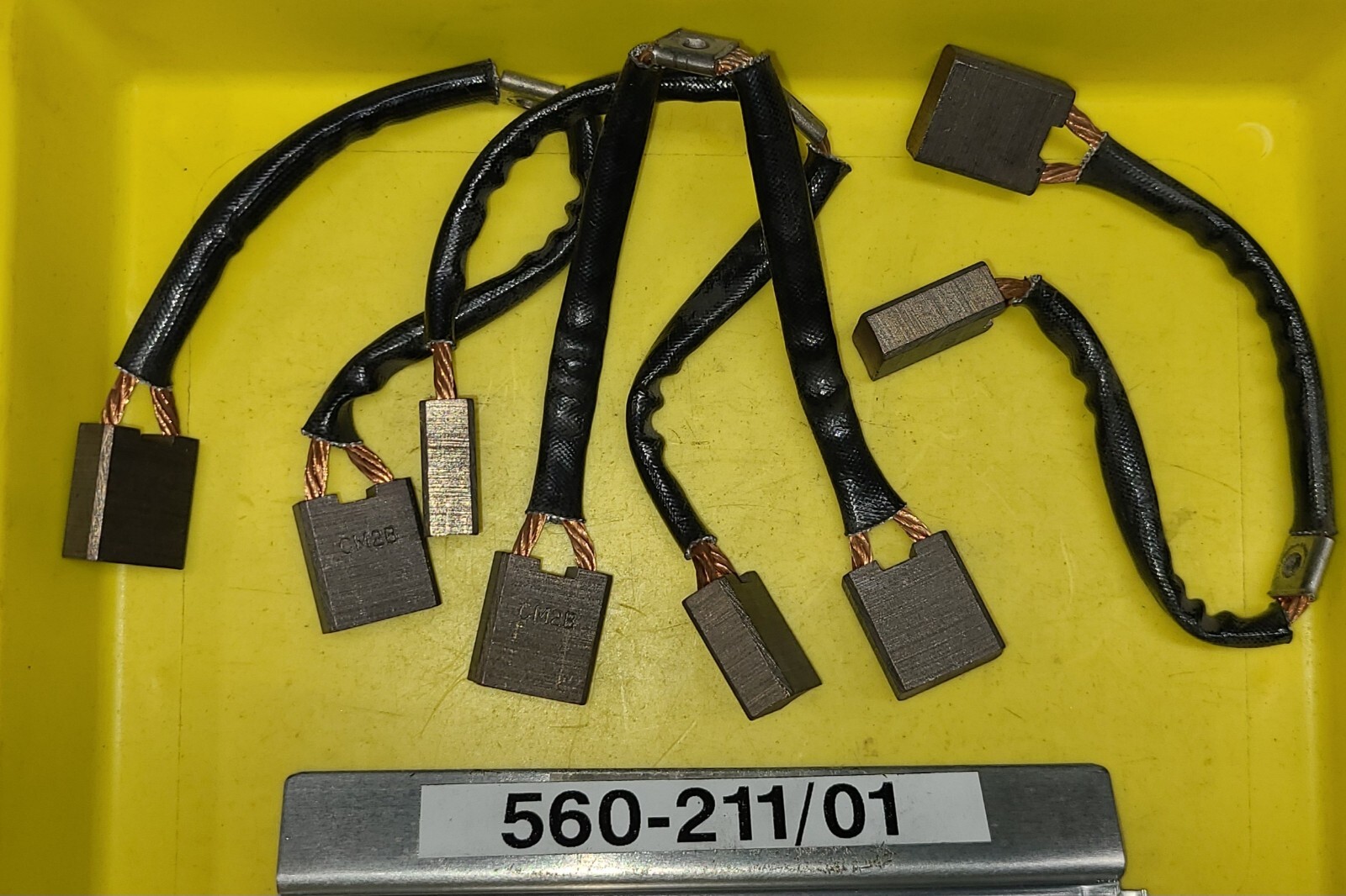 OEM Raymond 560-211/01 Brush, Motor Set (Qty 1 = 4 Brushes) (CM2B)