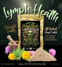 Lymph  - Lymphatic System Support - Pure Herbal All Natural Safe - USA