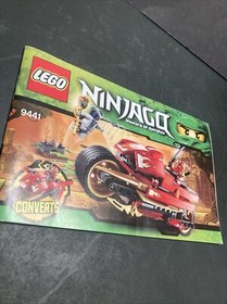 Lego Phamplet, Lego Ninjago Masters Of Spinjitzu 9441 Paper Insert Only CH3