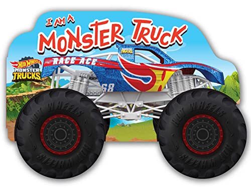 Hot Wheels: I Am a Monster Truck (Libro di cartone) Hot Wheels