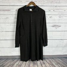 Cabi 4215 Cuddle Dress Womens Medium Burgundy Sweater Knit Modest Lagenlook