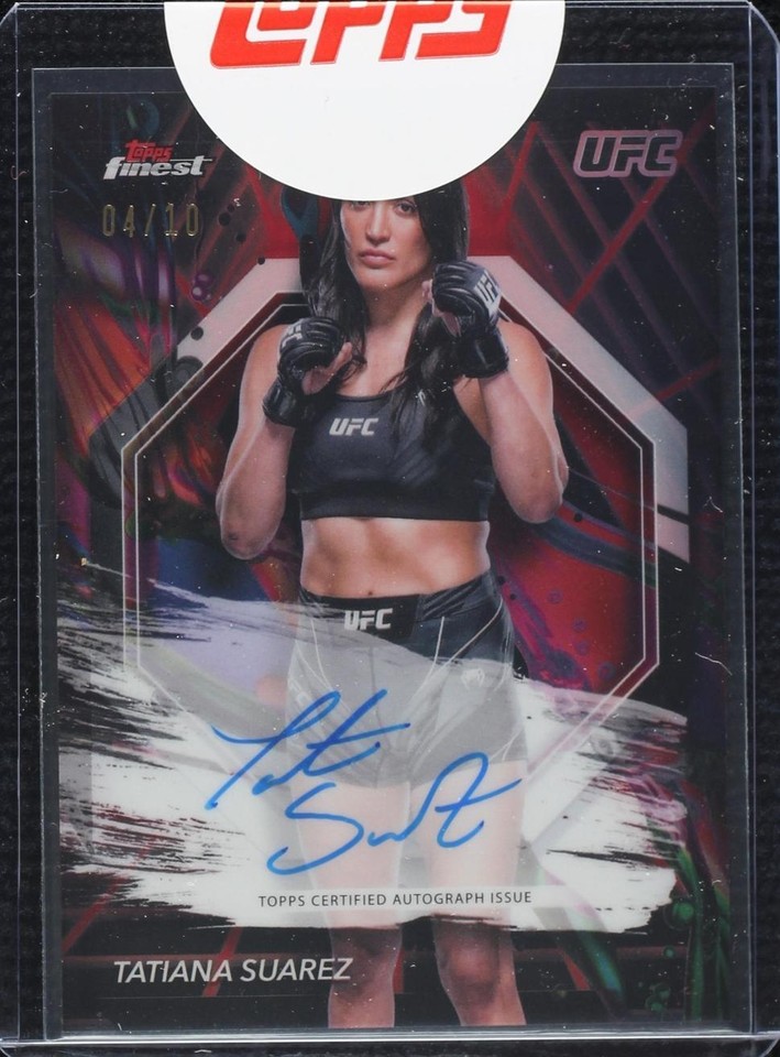2024 Topps Finest UFC - Tatiana Suarez #FA-TAS - 1 of 1